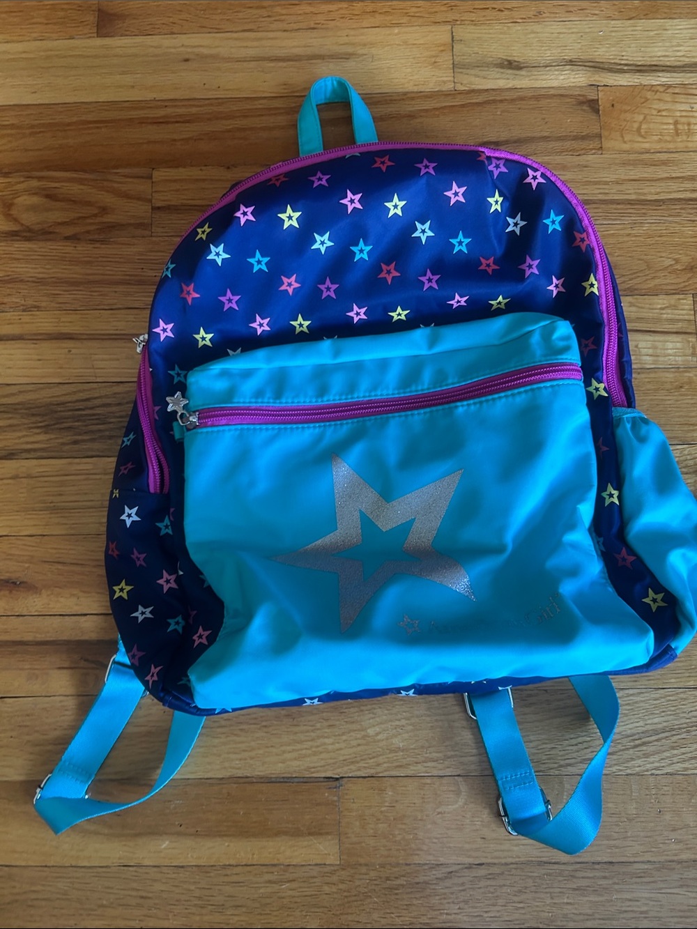 American Girl Star Student Backpack with Multicolor Stars